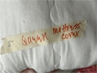 Queen mattress cover.