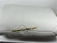 Twin memory foam mattress cover.