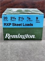 Remington RXP skeet loads