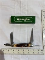 Remington four blade folding knife with box