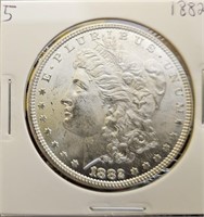 1882 Morgan Silver Dollar