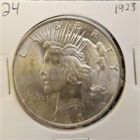 1923 Peace Dollar