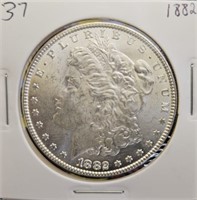 1882  Morgan Silver Dollar