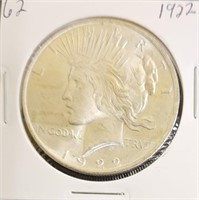 1922 Peace Dollar