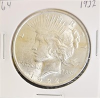 1922 Peace Dollar