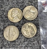 4 War Nickels