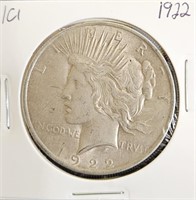 1922 Peace Dollar