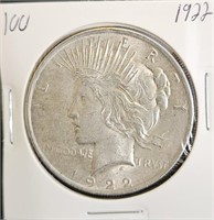 1922 Peace Dollar