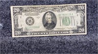 1934A $20 Bill Federal Reserve Note