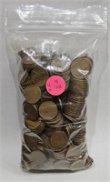 4lb 5oz Bag Of Wheat Pennies