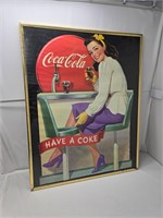 Have a Coke - Girl in Diner Coca-Cola