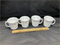4 Corning cups
