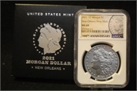 2021-O Certified Morgan Silver Dollar
