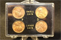 1960 Variety UNC Lincoln Penny Set