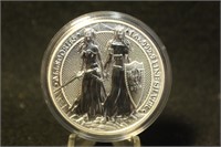 1oz .999 Pure Silver Coin w/COA