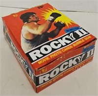 1979 "Rocky II Rematch" Movie Photo Trading Cards