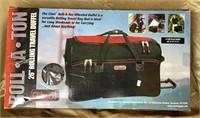 26 inch rolling travel duffel - new old stock