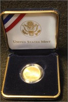 2002-W $5 Salt Lake .2419 A.G.W. Gold Coin