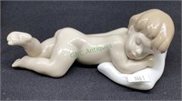 Lladro Sleepy Time #6497 Sleeping baby