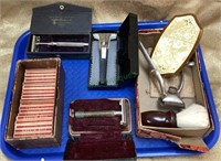 Vintage shaving equipment includes lots of