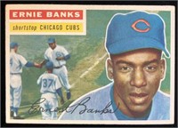 1956T #15 Ernie Banks "White Back" Baseball Card