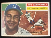1956T #101 Campanella "Grey Back" Baseball Card