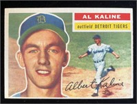 1956T #20 Al Kaline "White Back" Baseball Card