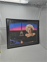 Marilyn Monroe In Paris framed