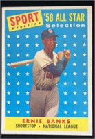 1958 Topps #482 Ernie Banks Baseball Card