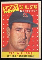 1958 Topps #485 Ted Williams Baseball Card