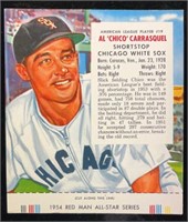 1954 #19A Chico Carrasquel Red Man Tobacco Card