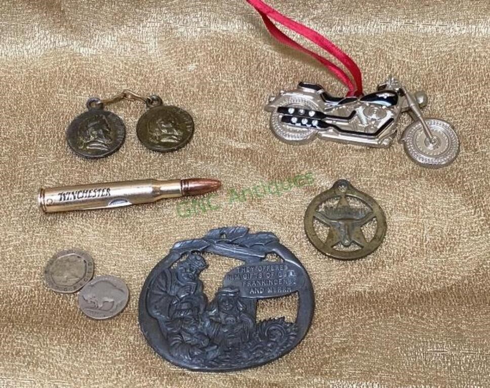 Eclectic lot includes Harley Davidson