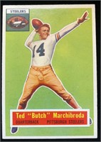 1956T #51 Ted Marchibroda Football Card