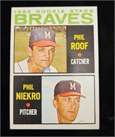 1964T #541 Phil Niekro Rookie Card
