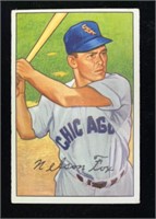 1952B #21 Nelson Fox Baseball Card