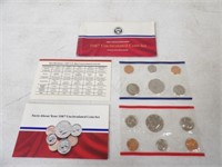 1987 Uncirculated Coin Set D & P Sets