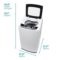 *Small Portable Washer, Portable Washer 0.9 Cu Ft.