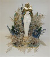Vintage Virgin Mother Mary Decoration Display