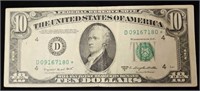 Series of 1950C $10.00 FRN Star Note