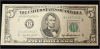 Series of 1950B $5.00 FRN Star Note
