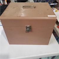Metal File Box w/ Keys
