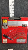 new 69 pc tool kit