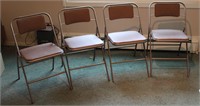Folding Chairs set 4