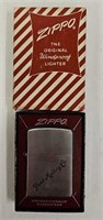 New/Old Engraved 1960 Zippo Lighter w/Orig Box