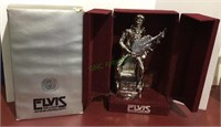 Elvis Presley silver anniversary liquor decanter