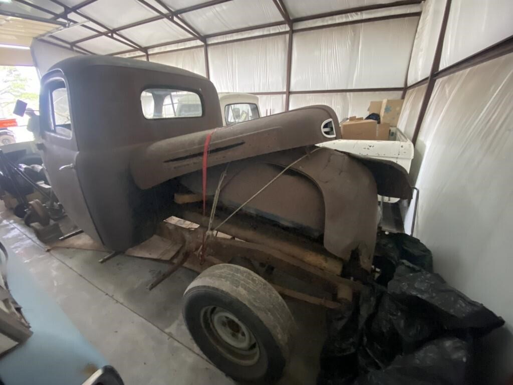 1950 Ford Truck-In Restoration Process