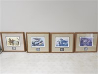 Ducks Unlimited Framed Prints 1994,95,96,1997