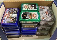 Mixed lot of baseball tins - 90s and 2000s, Cal