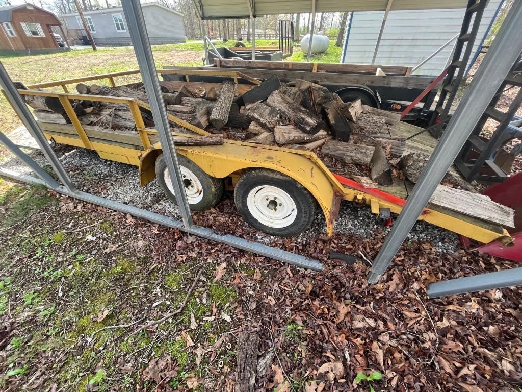 16 Ft. Utility Trailer With Ramps