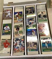 Sports cards - box lot of MLB trading cards,